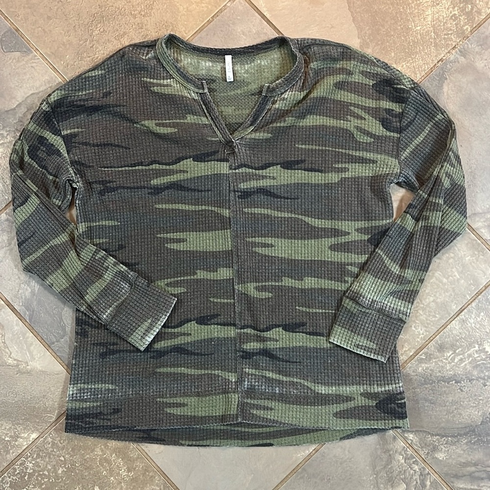Z Supply Camo Top